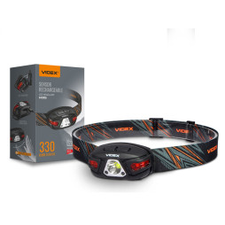 Налобный светодиодный фонарик VIDEX VLF-H015 330Lm 5000K