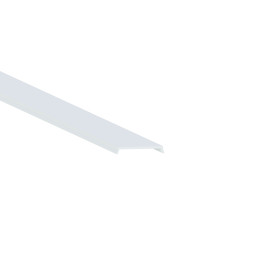 Алюмінієвий профіль для світлодіодної стрічки АЛ-44 2 метра білий підвісний/накладний LEDUA