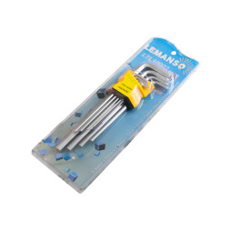 Набор шестигранных ключей Lemanso LTL10002 9 предметов