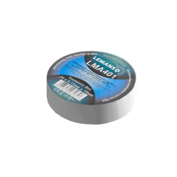 Изоляционная лента Lemanso LMA401 ЯпI огнестойкая 20 м 0.13 x 19 мм белая