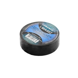 Изоляционная лента Lemanso LMA402 ЯпI огнестойкая 20 м 0.13 x 19 мм черная