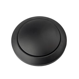 Выключатель ножной круглый черный