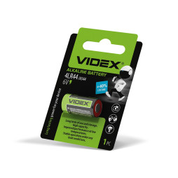 Батарейка щелочная Videx 4LR44 / A544 BLISTER 1 шт
