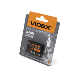 Акумулятор літій-іонний VLF-B12 (захист) 1200mAh 1шт BLISTER Videx (VLF-B12)