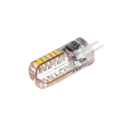 Світлодіодна лампа G4 48LED 2,5W 200LM 6500K 3014SMD AC/DC12V силикон / LM350 Лємансо