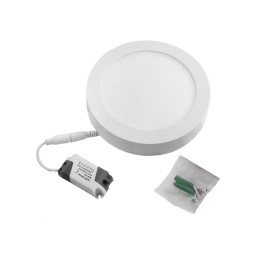 Світильник світлодіодний накладний DownLight 12w 220V круглий 6400k