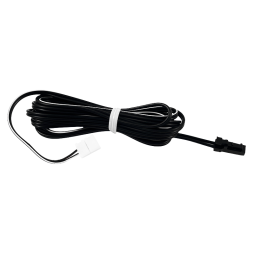 Конектор C2541 папа чорний + чорний провід 2м + конектор 8мм