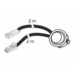 Вимикач з проводом білий 12V LEDUA