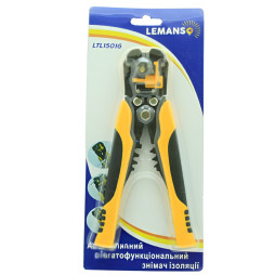 Знімач ізоляції автоматичний багатофункц.Lemanso 0,2-6мм2 LTL15016