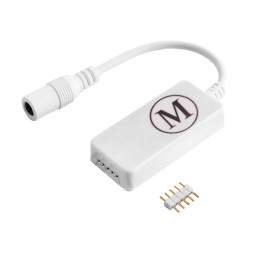 Контролер RGBW 100W 5-24V 4A/CH Bluetoth #85