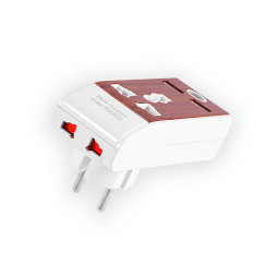 Перехідник - адаптер з індикатором, 2USB 2.1A / LMA324 Лємансо