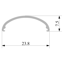 Дифузор, розсіювач для системи Армстронг Kraft_2 матовий 1.81м LEDUA