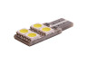 Светодиодная автолампа T10 W5W 12В с обманкой SMD5050-4led белый