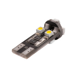 Светодиодная автолампа T10 W5W с обманкой 12В SMD3528-8led белый
