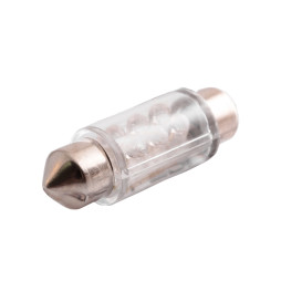 Светодиодная автолампа C5W SV8.5 12В 36мм синий