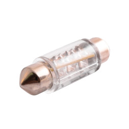 Светодиодная автолампа C5W SV8.5 12В 36мм синий