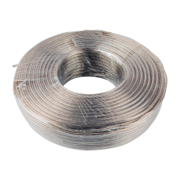 Кабель акустичний CCA, 2х0.35мм, прозорий, 100м Sound Star 7-0206A