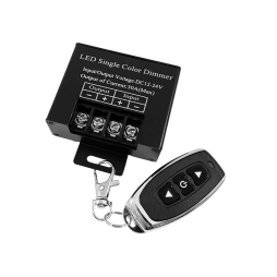 Диммер для светодиодной ленты OEM D-30A-RF3 радио 30A 12-24V Черный