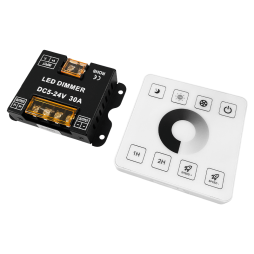 Диммер OEM D-30A-Touch-V2-W радио Сенсорная панель 15A/CH 5-24V Белый