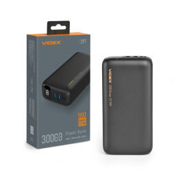 Повербанк 30000mAh VIDEX VPB-297 22.5W Black