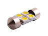 Світлодіодна авто лампа S85-31mm-4pcs 5050 білий 24V LEDUA