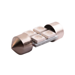 Світлодіодна авто лампа S85-31mm-4pcs 5050 синій 24V LEDUA