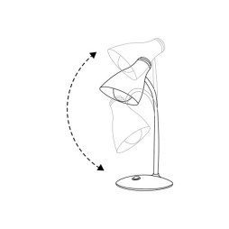 Свiтильник свiтлодiодний настiльний  DE1727  7W 5000K  білий