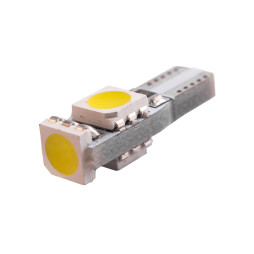 Світлодіодна авто лампа T5-5050-3smd білий 12V LEDUA
