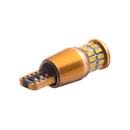 Светодиодная автолампа T10 W5W с обманкой 10-30В SMD3014-38led белый