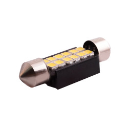 Светодиодная автолампа C5W SV8.5 12-24В 36мм SMD3020-12led белый