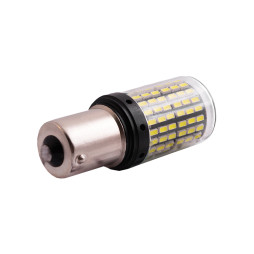 Світлодіодна авто лампа T25-3014-144SMD 12-24v 1156 білий LEDUA
