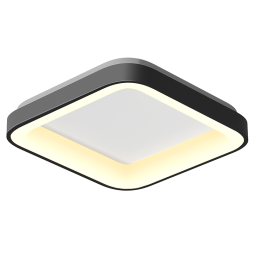 Светильник светодиодный накладной VIDEX EDGE-SC-72W-BLACK 2700-6000K квадратный (VLE-ESC-72B)