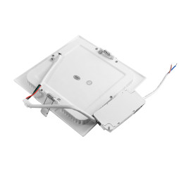 Світильник світлодіодний врізний DownLight квадратний 220V SMD60/012/005S ww/nw/cw 12w