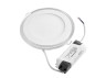 Світильник світлодіодний врізний DownLight круглий 220V SMD60/016/007R ww/nw/cw 12w+4w (3 режима)