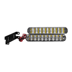 Дневные ходовые огни HDX-D039 12В с функцией поворота белый/желтый