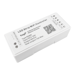 Умный контроллер RGBW 15А 5-24V Tuya Smart LED Wi-Fi