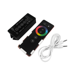 Контролер RGB RF Music 18А 5-24V Радіо - Сенсорний 6 кнопок #173
