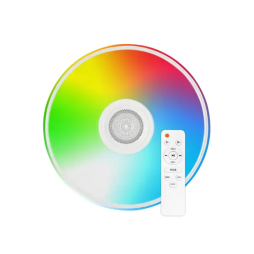 Светильник SMART светодиодный BIOM SML-R28-80-M-FRGB пульт д/у 80Вт 175-265В 3000-6000K+FULL RGB IP20 белый