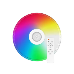 Светильник SMART светодиодный BIOM SML-R29-80-M-FRGB пульт д/у 80Вт 175-265В 3000-6000K+FULL RGB IP20 белый