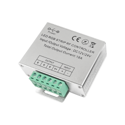 Контролер RGB 18A 12-24V Радіо - Сенсорний чорний #55/1 (1009635) MTK