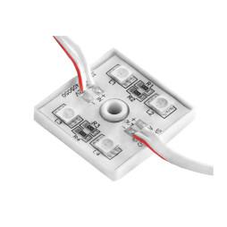 Світлодіодні модулі 5050-4smd 12V IP65 червоний