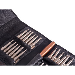 Набір головок і біт з рукояткою 25шт LTL10114 Лємансо