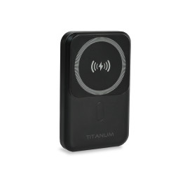 Повербанк с беспроводной зарядкой 10000mAh TITANUM MA02 22.5W Black