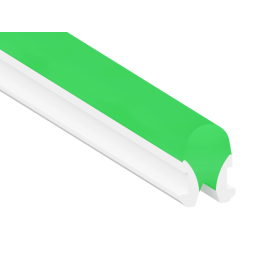 Неоновий розсіювач 6х9мм зелений LEDUA