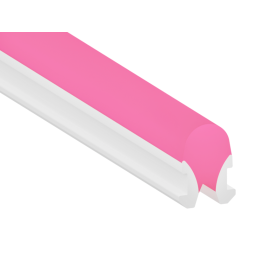 Неоновий розсіювач 6х9мм рожевий LEDUA