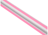Рассеиватель неоновый LEDUA 6х9 мм розовый 1 м
