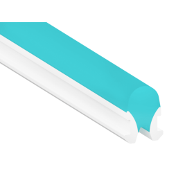 Неоновий розсіювач 6х9мм блакитний лід LEDUA