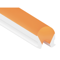 Неоновий розсіювач 8х9мм світло помаранчевий LEDUA