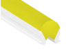 Неоновий розсіювач 8х9мм лимонний жовтий LEDUA