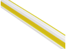 Неоновий розсіювач 8х9мм лимонний жовтий LEDUA